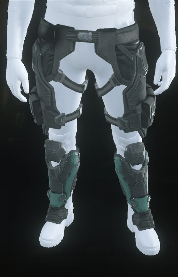 TrueDef-Pro Legs Aqua/Black