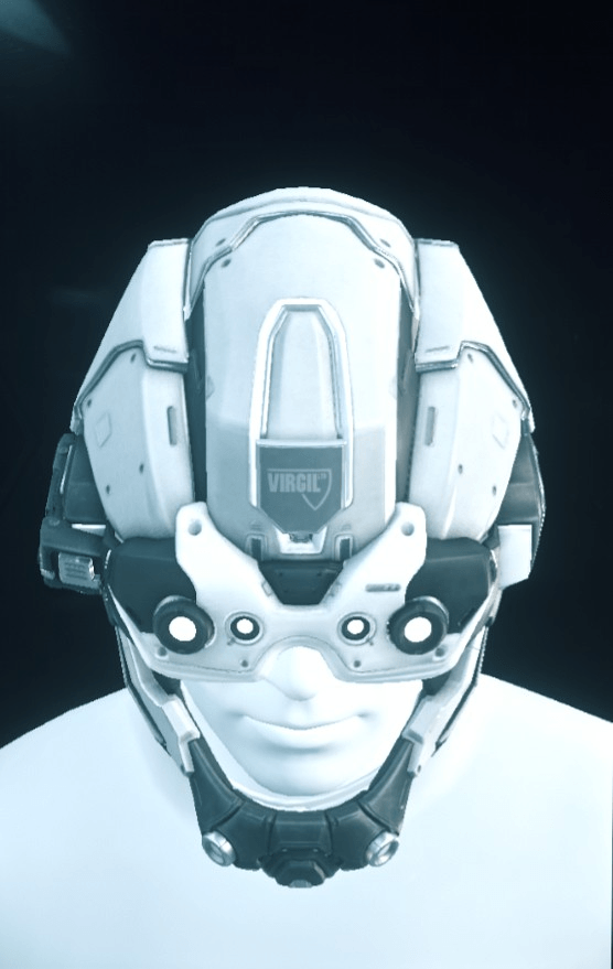 Argus Helmet White/Silver/Grey