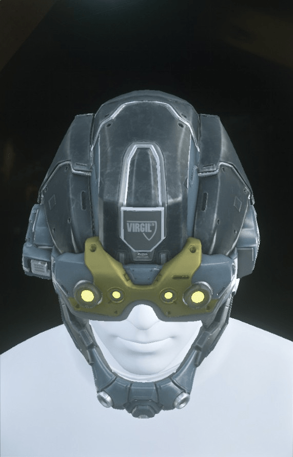 Argus Helmet Gold/Grey/Black