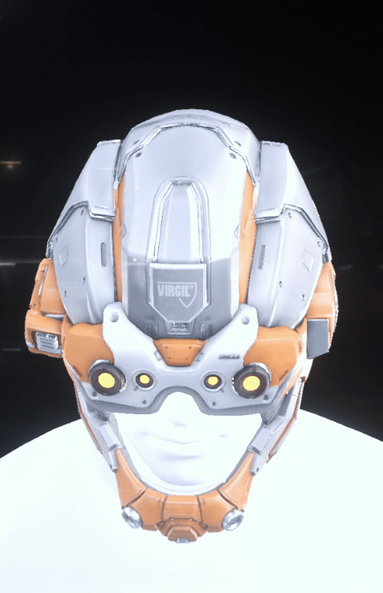 Argus Helmet Black/Gold/Silver