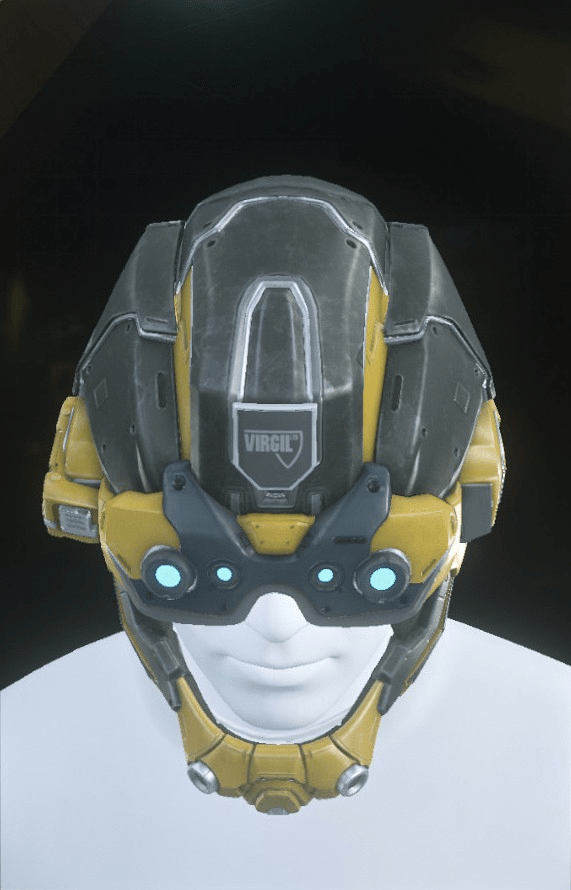 Argus Helmet Yellow/Grey