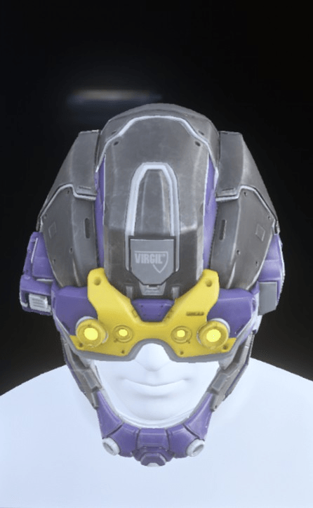 Argus Helmet Black/Silver/Yellow