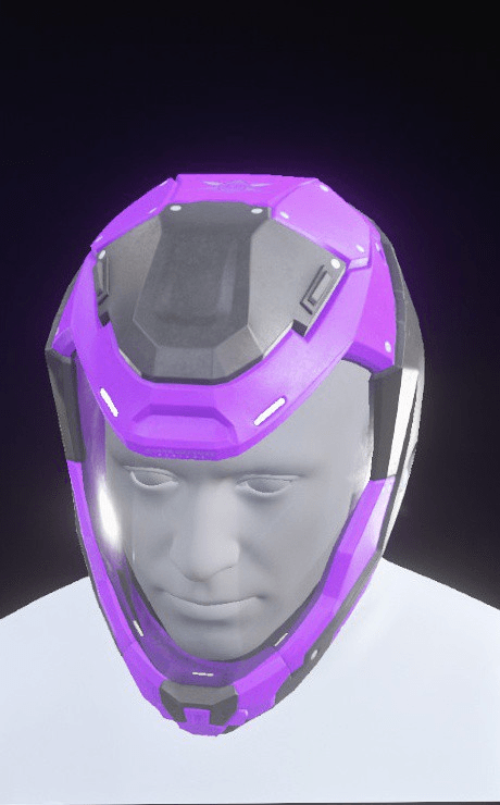 CBH-3 Helmet Purple