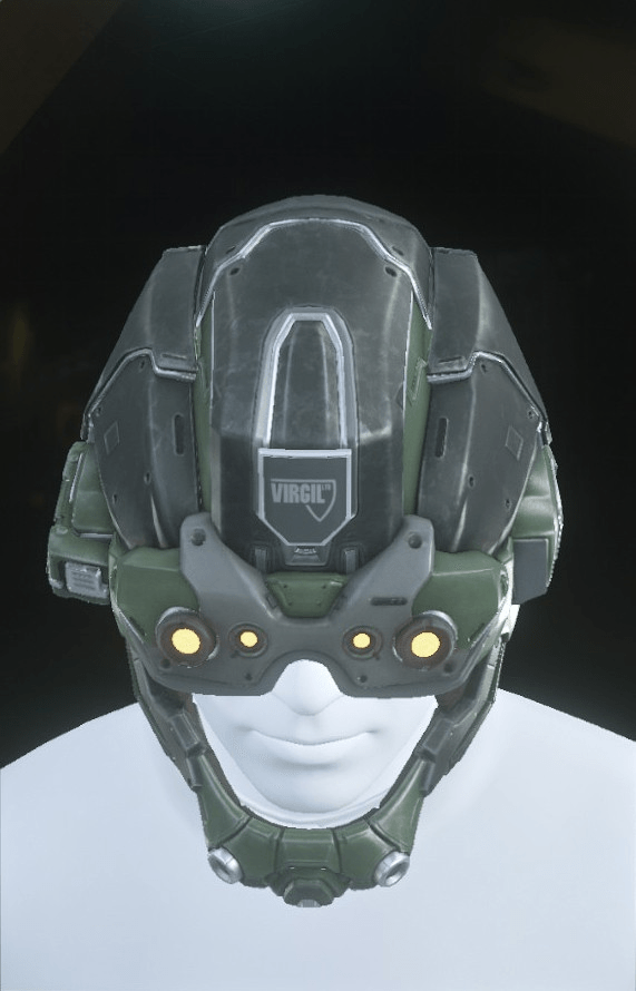 Argus Helmet Grey/Green
