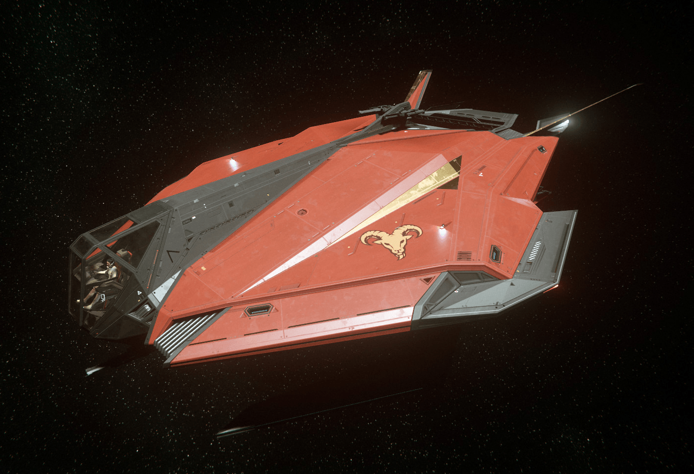 Nomad 2951 Auspicious Red Ram Livery