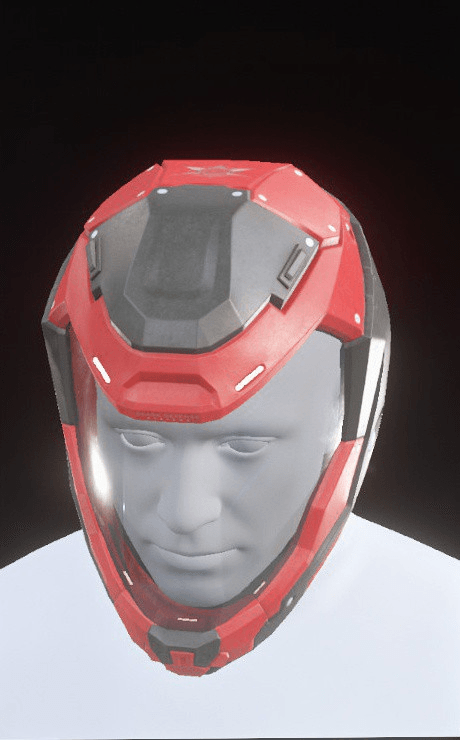 CBH-3 Helmet Red