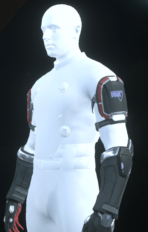 TrueDef-Pro Arms Red/Silver