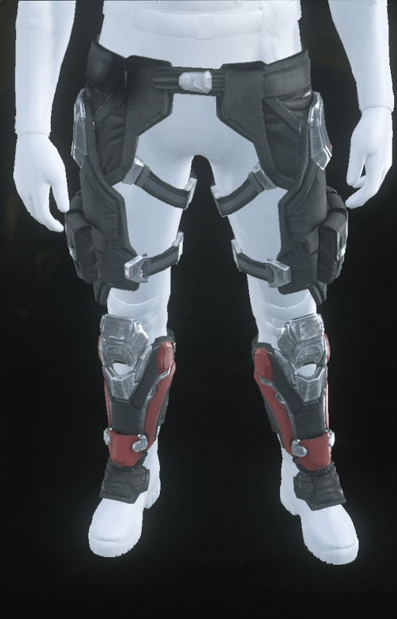 TrueDef-Pro Legs Red/Silver