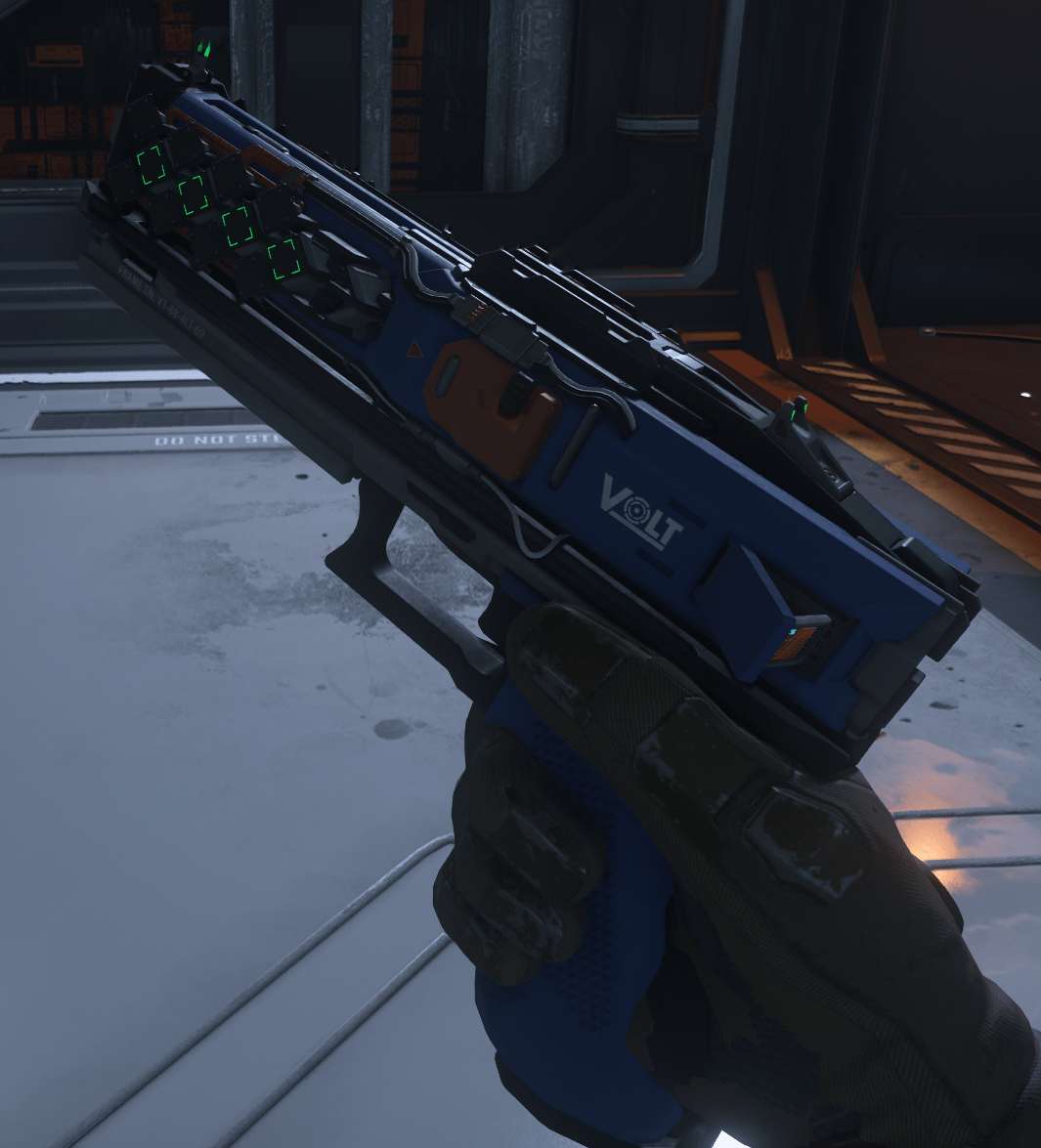 Pulse "Crusader" Laser Pistol
